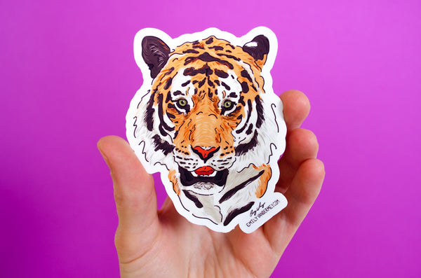PRE ORDER Sticker: Tiger