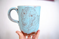 Standard Pet Mug - Blue