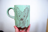 Premium Pet Mug - Seafoam