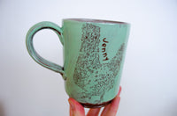 Premium Pet Mug - Seafoam