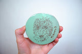 Smooth Edge Ornament - Seafoam
