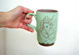 Simple Pet Mug - Seafoam