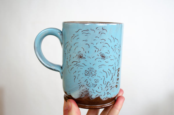 Simple Pet Mug - Blue