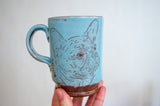 Standard Pet Mug - Blue