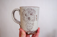 Premium Pet Mug - White PORTRAIT ON BOTH SIDES