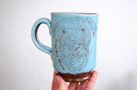 Premium Pet Mug - Blue