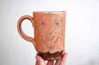 Standard Pet Mug - Coral