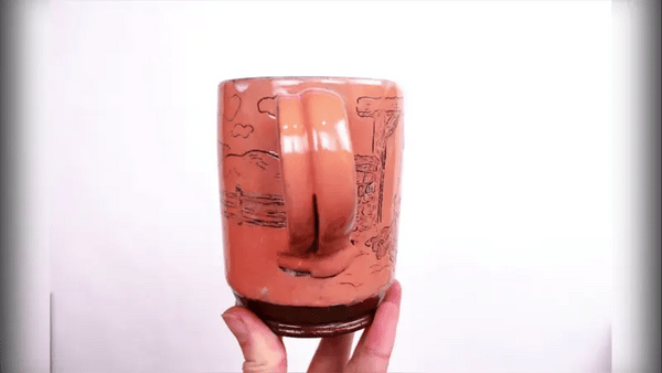 Premium Pet Mug - Coral