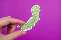 Sticker: Tomato Hornworm
