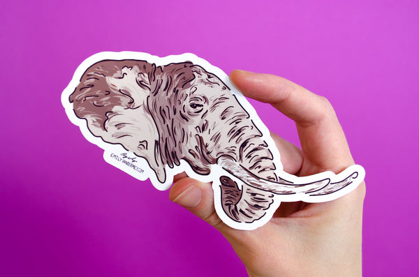 Sticker: Elephant