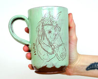 Sweet and Simple Pet Mug - Seafoam