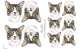 Custom Pet Portrait - Sticker Sheet #2